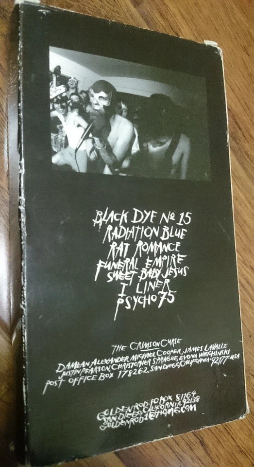 THE CRIMSON CURSE HARDCORE PROMO VHS TAPE (1998) RARE HXC HTF - Image 4 of 4