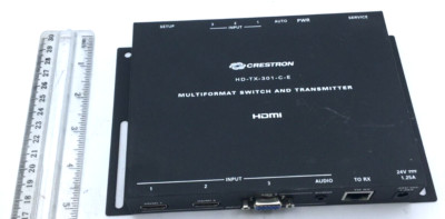 Crestron Multiformat Switch and Transmitter HD-TX-301-C-E Working
