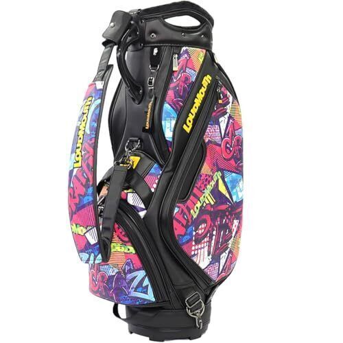 LOUDMOUTH Golf Bag LM-CB0022 / 377 2023 model Crazy Graph 4.3kgs 9.5 inch