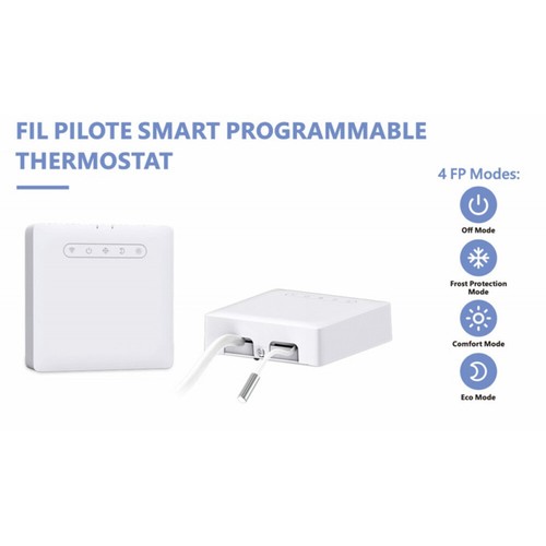 Wifi Tuya Termostato Inteligente para Piloto Alambre Calefacción Radiador Alexa Google MOES - Imagen 7 de 24