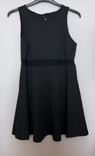 BNWT Jumpo Black Dress With Mesh Panel Size 12