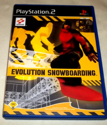 Sony Playstation 2 Game #Evolution Snowboarding in OVP +Anleitung PS2