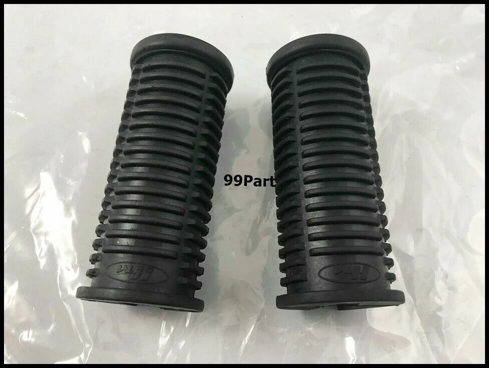 Estriberas delanteras de goma para HONDA CB350F CB400F CB450 CL450 CB500 CB550 CB750 Foto 3 de 4