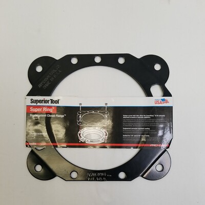 Superior Tool 21015 Super Ring  Replacement Closet Flange, Made in USA