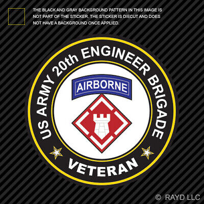 18th Airborne Corps Iraq Veteran 10" Sticker Veteran Approved