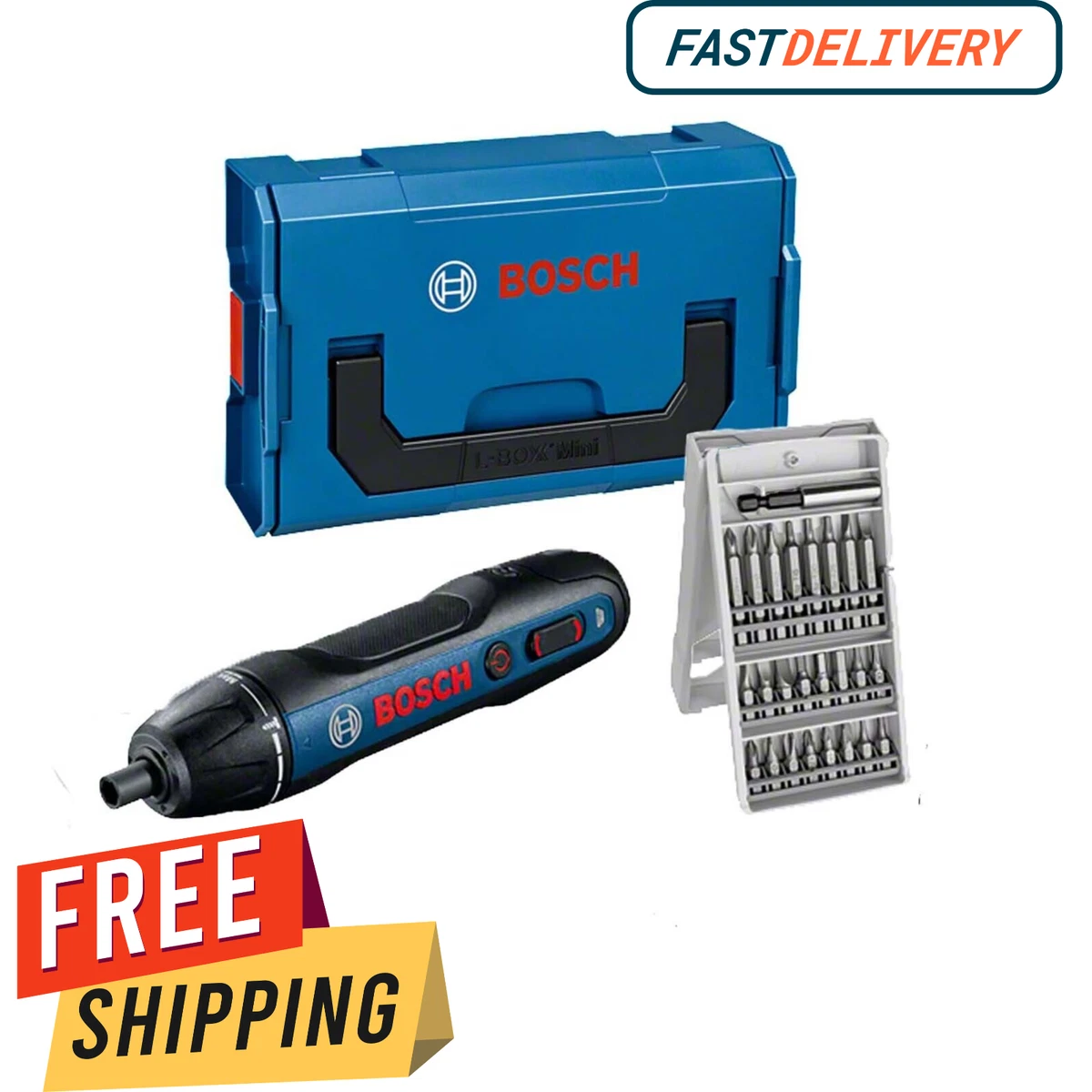 Bosch Professional Bosch GO Cordless Screwdriver L BOXX Mini 25