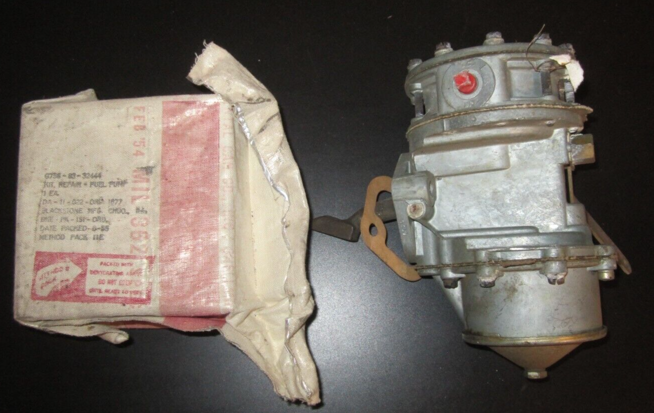 AC Fuel Vacuum Pump Assembly M38A1 Willys Jeep Core WO805727 + NOS
