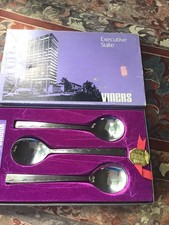 Viners Executive Suite Soup Spoon x 6 boxed 