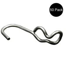 50 New SJ Hooks for Rubber Rope Shock Cord Bungee Cord Tarp Strap Tie Down Hook