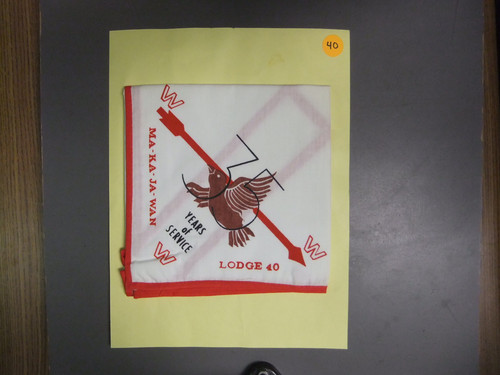 Boy Scout OA 40 Ma-ka-ja-wan neckerchief 9812NN - Picture 1 of 1