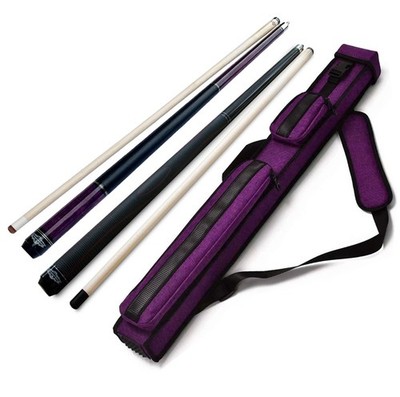 Combo deal! Champion constellation pool cue, Jump and break cue,  2X2 purpleCase
