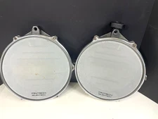 2 Pintech ConcertCast ST Electronic Mesh Drums ~ 10 Inch ~ Silentech