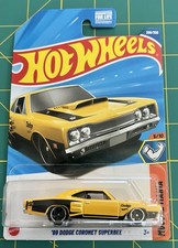 2025 Hot Wheels 69 Dodge Coronet Superbee Muscle Mania 510 Yellow