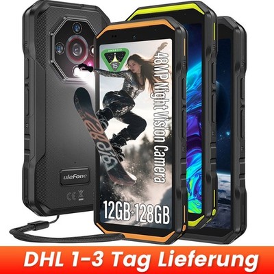Ulefone ArmorX32 Outdoor Night Smartphone 12GB+128GB 5500mAh Android 15 Handy