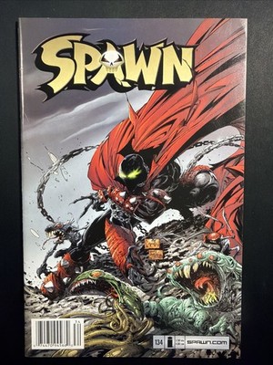 Spawn #134 2004 NEWSSTAND UPC Image Comics 1st Print Todd McFarlane VF