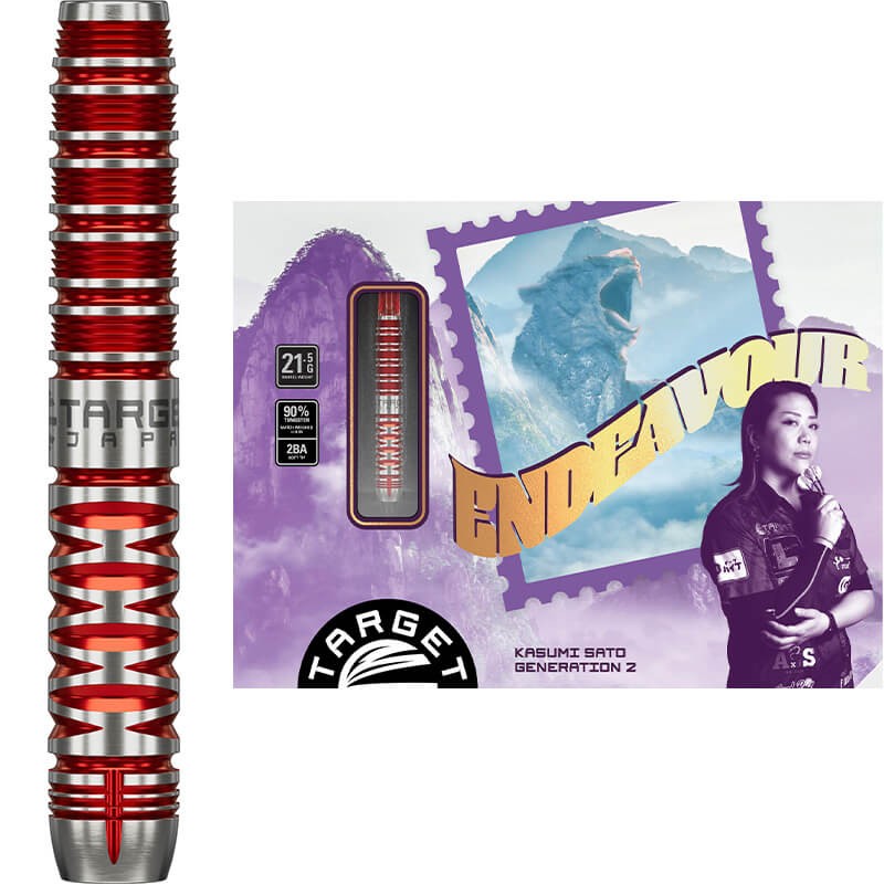 Target ENDEAVOUR G2 MAX 2BA 21.5g Kasumi Sato Dart Barrels | eBay