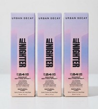  3 pack Urban Decay All Nighter Ultra Long lasting makeup Setting Spray 4 Oz
