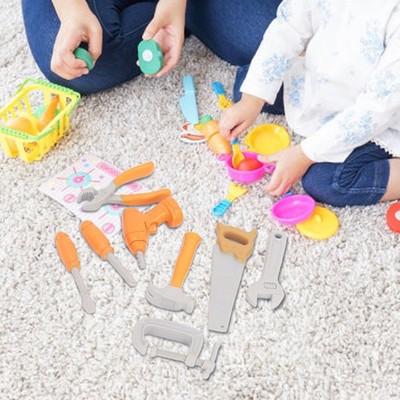 Children Repair Tool Set Simulated Drill Hammer Wrench Screwdriver Endless SET