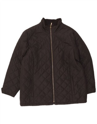 Klepper Mens Liner Quilted Jacket UK 42 XL Black DF20