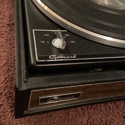 Vintage Garrard Synchro-Lab 95B Record Player Turntable England