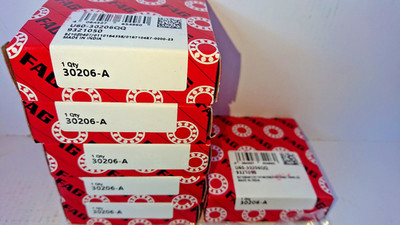 Kegelrollenlager, Schrägrollenlager, Radlager FAG 30206-A * 30 x 62 x 17,25 mm