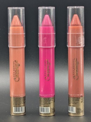 3x Cherimayo By Max Makeup Matte Lip Crayon: Lady Like, Quickie, Queen Bee