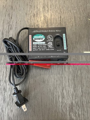 Model Power RL-1250 Hobby Transformer W/ Direction & Speed Controls