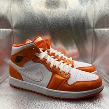 Jordan 1 SE Mid Electro Orange for Sale | Authenticity Guaranteed