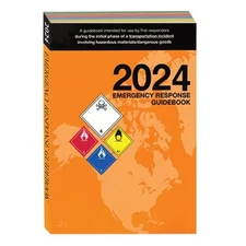 Labelmaster 2024 Emergency Response Guidebook (ERG) Standard Bound, Full Siz...