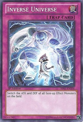 Inverse Universe - BP01-EN106 - Common - Unlimited Edition - Heavily Played