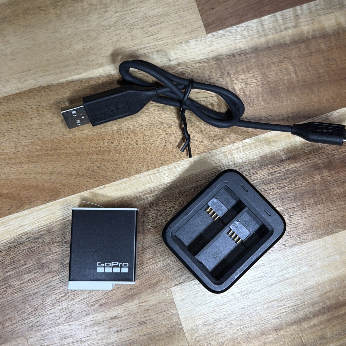 Dual Battery Charger + Enduro Battery for HERO 12 11 10 9 Black