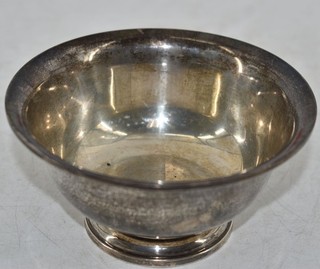Sterling Silver Footed Bowl 100 5 Marked 103g 4.5" Diameter