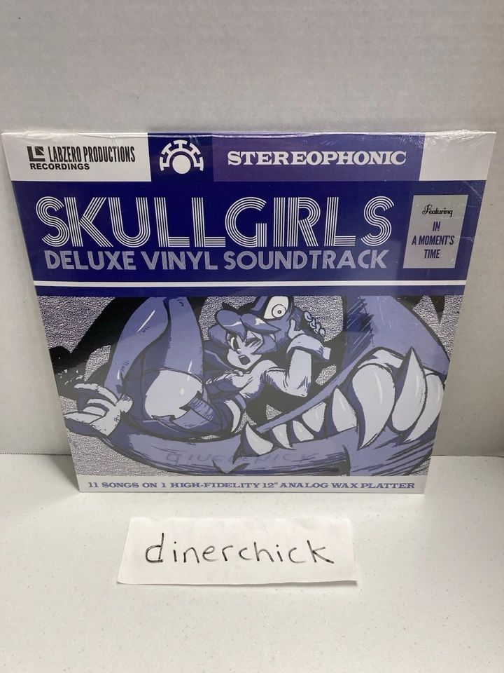 Skullgirls 2nd Encore Deluxe Vinyl Soundtrack With Joycon Sticker - Brand New! - Image 3 of 4