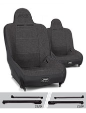 Prp For Jeep Wrangler Cj7yj Premier High Back Suspension Seats Kit Pair - Prp For Jeep Wrangler Cj7yj Premier High Back Suspension Seats Kit Pair -