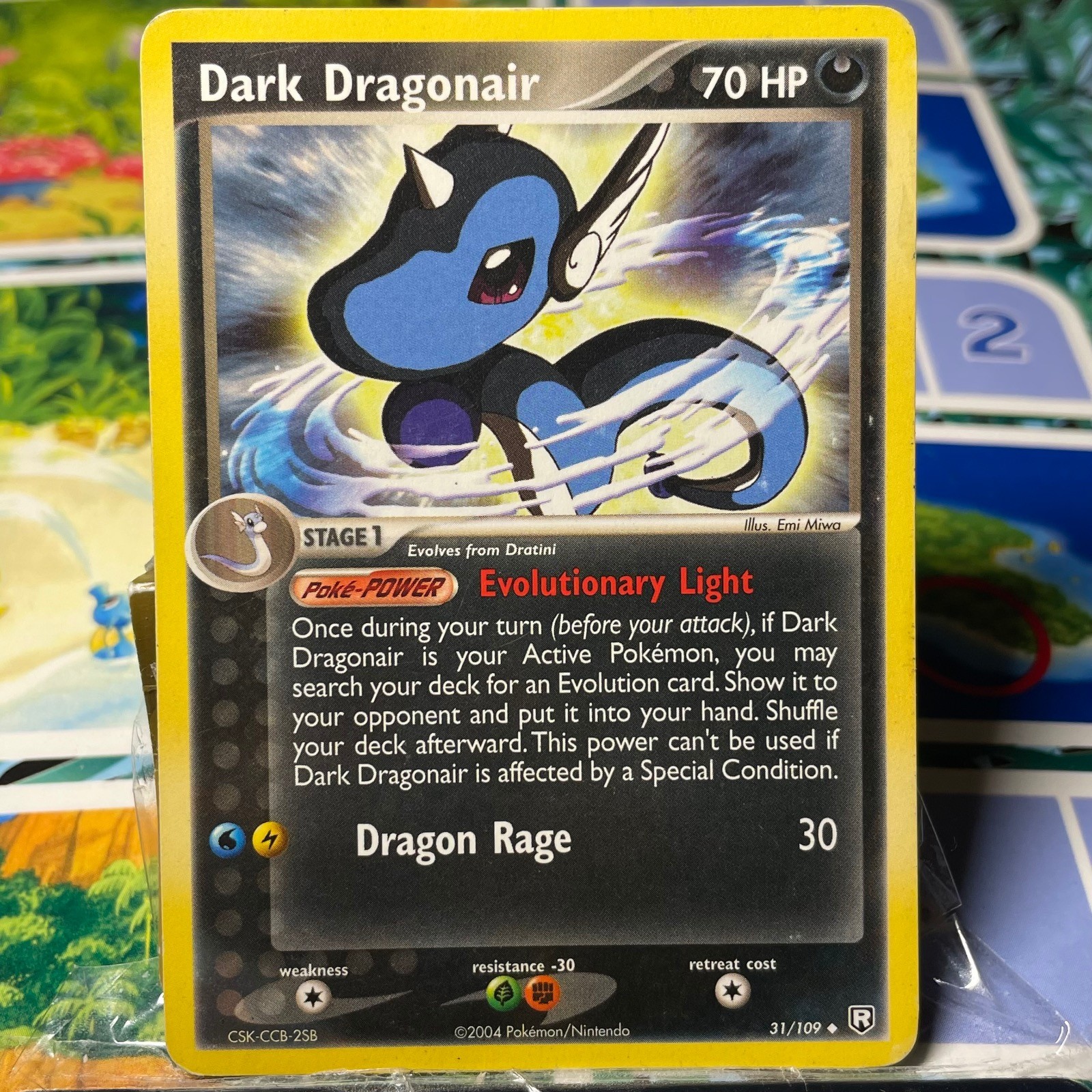 Dark Dragonair 31/109 Uncommon Team Rocket Returns Pokemon Lightly Played