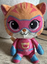 Disney Junior Super Kitties PinK Ginny 7" Plush Stuffed Animal Kitten WoW VISIT