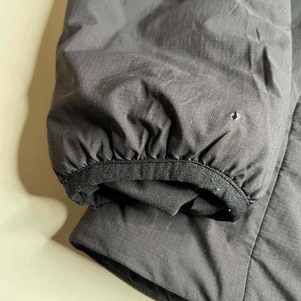 Marmot Black Insulated Hooded Jacket Men’s L Lightweight Warm Ripstop Nylon - Image 2 of 4