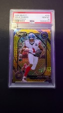 2024 Panini Select Malik Nabers #220 Gold Prizm /10 (RC) PSA 10