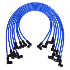 RLP Silicone Spark Plug Wires Set 8.0mm Blue Replacement for SBF Sm... Fast Ship
