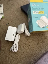 TP-Link Powerline Wi-Fi Extender AV-600 TL-WPA4220 Add On New Open Box