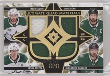 2018 Ultimate Collection Quad Materials Tier 1 92/99 Tyler Seguin Jamie Benn 0zu