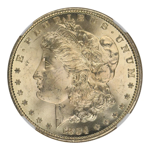 1884 Morgan Dollar NGC MS-65