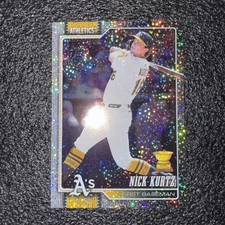 2026 Topps Series 1 Celebration Nick Kurtz #97 Confetti Foil Athletics
