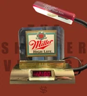 Vintage Miller High Life Beer Cash Register Desk Table Lamp Bar Sign WORKS