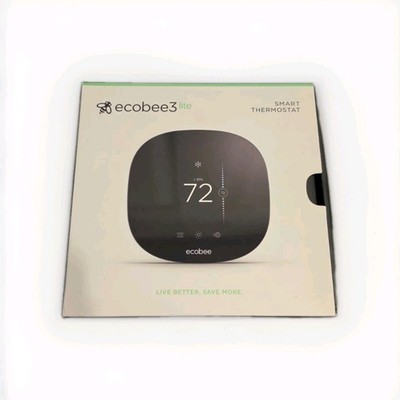 ecobee3 lite Smart Thermostat Wi-Fi Alexa Google Home New Sealed