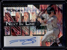 2025 Leaf Metal Gavin Turley Next In Line Pulsar Galaxy Auto Autograph #1/1