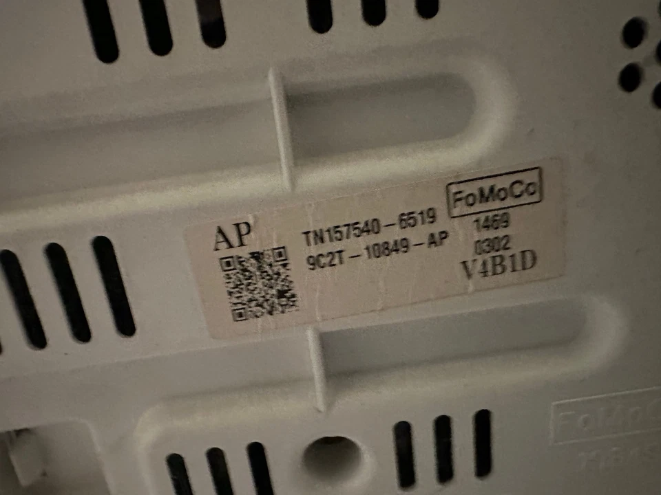 Painel de instrumentos velocímetro 09 Ford E150/E250/E350 medidores de van 122.207 milhas - Imagem 3 de 3