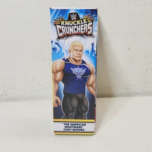 WWE Knuckle Crunchers Cody Rhodes The American Nightmare action figure giocattolo NUOVO - Foto 3 di 6