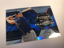 2013 Bowman Future of Franchise Refractor Wil Myers Rays /250