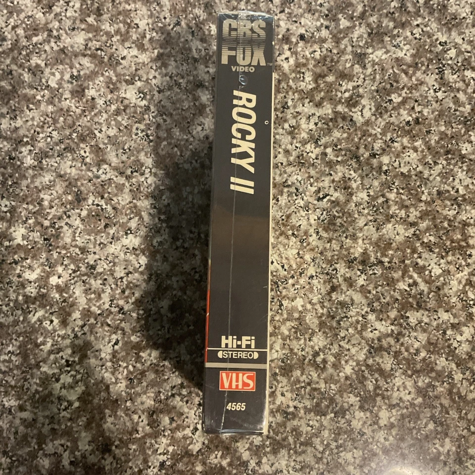 Rocky II 1979 Sylvester Stallone VHS Red Label CBS Fox 1984. New & Sealed. - Image 4 of 4
